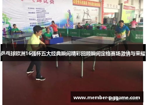 乒乓球欧洲16强杯五大经典瞬间精彩回顾瞬间定格赛场激情与荣耀