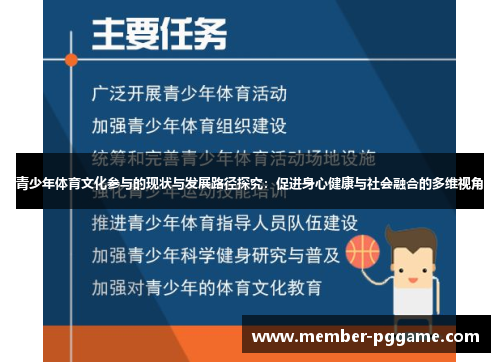 青少年体育文化参与的现状与发展路径探究：促进身心健康与社会融合的多维视角